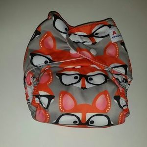 Alva Baby Cloth Diaper w/ Two Liners